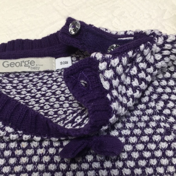 18-24m (5/$20) Knit Holiday Dress by George - Picture 8 of 13